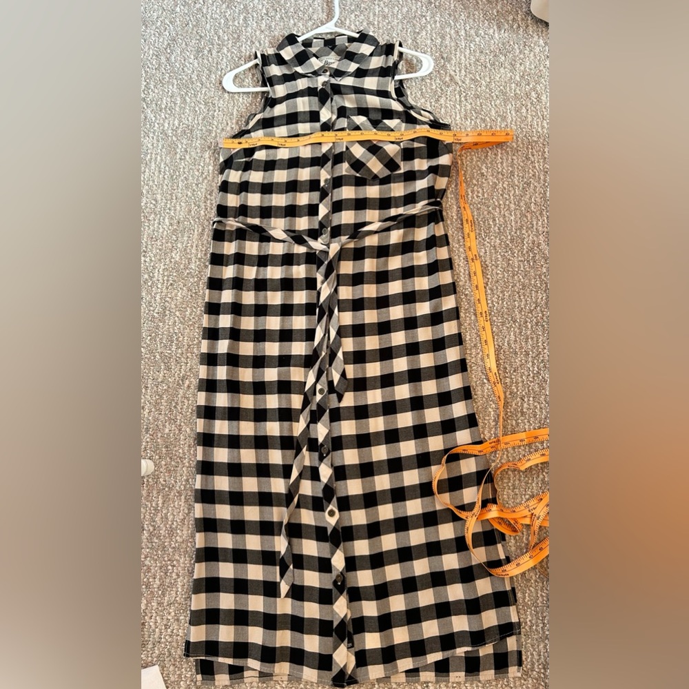 G.H.BASS & CO. Checkered Dress